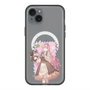 スリムプロテクションプレミアムケース with MagSafe［ 初音ミク×クッピーラムネ - 巡音ルカ×ラム - 等身イラスト1 ］