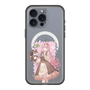スリムプロテクションプレミアムケース with MagSafe［ 初音ミク×クッピーラムネ - 巡音ルカ×ラム - 等身イラスト1 ］
