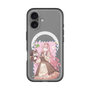 スリムプロテクションプレミアムケース with MagSafe［ 初音ミク×クッピーラムネ - 巡音ルカ×ラム - 等身イラスト1 ］