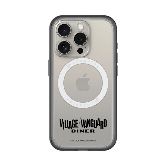 スリムプロテクションプレミアムケース with MagSafe［ ヴィレッジヴァンガードダイナー - ロゴ ］
