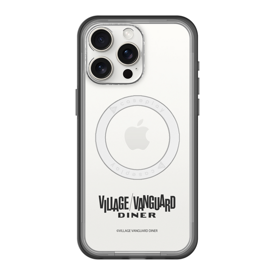 スリムプロテクションプレミアムケース with MagSafe［ ヴィレッジヴァンガードダイナー - ロゴ ］