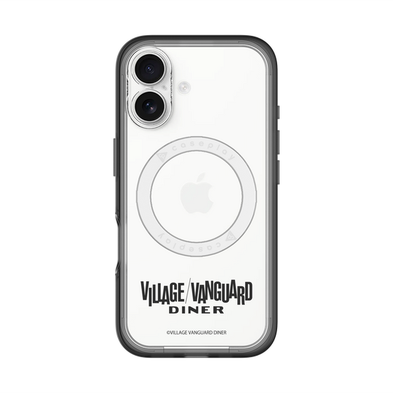 スリムプロテクションプレミアムケース with MagSafe［ ヴィレッジヴァンガードダイナー - ロゴ ］