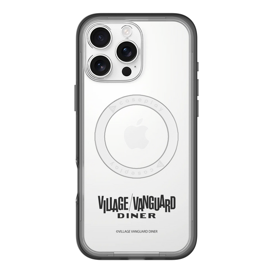 スリムプロテクションプレミアムケース with MagSafe［ ヴィレッジヴァンガードダイナー - ロゴ ］