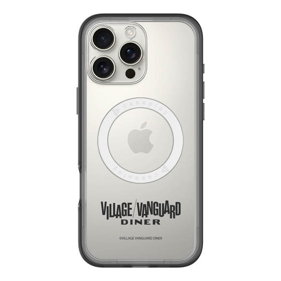 スリムプロテクションプレミアムケース with MagSafe［ ヴィレッジヴァンガードダイナー - ロゴ ］