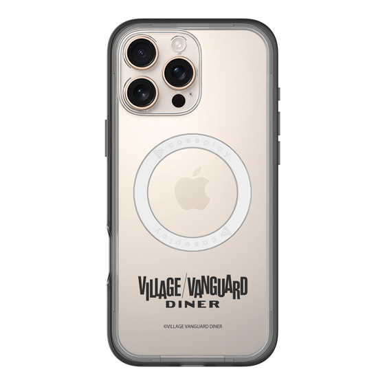 スリムプロテクションプレミアムケース with MagSafe［ ヴィレッジヴァンガードダイナー - ロゴ ］