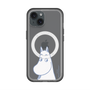 スリムプロテクションプレミアムケース with MagSafe［ MOOMIN - Familiar face ］