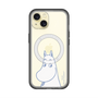 スリムプロテクションプレミアムケース with MagSafe［ MOOMIN - Familiar face ］