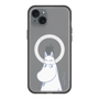 スリムプロテクションプレミアムケース with MagSafe［ MOOMIN - Familiar face ］