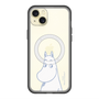 スリムプロテクションプレミアムケース with MagSafe［ MOOMIN - Familiar face ］