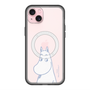 スリムプロテクションプレミアムケース with MagSafe［ MOOMIN - Familiar face ］
