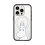 スリムプロテクションプレミアムケース with MagSafe［ MOOMIN - Familiar face ］