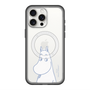 スリムプロテクションプレミアムケース with MagSafe［ MOOMIN - Familiar face ］
