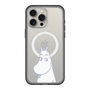 スリムプロテクションプレミアムケース with MagSafe［ MOOMIN - Familiar face ］