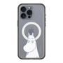 スリムプロテクションプレミアムケース with MagSafe［ MOOMIN - Familiar face ］