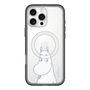 スリムプロテクションプレミアムケース with MagSafe［ MOOMIN - Familiar face ］