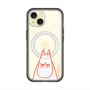 スリムプロテクションプレミアムケース with MagSafe［ MOOMIN - Angry face ］