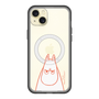 スリムプロテクションプレミアムケース with MagSafe［ MOOMIN - Angry face ］