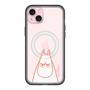 スリムプロテクションプレミアムケース with MagSafe［ MOOMIN - Angry face ］