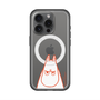 スリムプロテクションプレミアムケース with MagSafe［ MOOMIN - Angry face ］