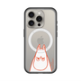 スリムプロテクションプレミアムケース with MagSafe［ MOOMIN - Angry face ］