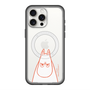 スリムプロテクションプレミアムケース with MagSafe［ MOOMIN - Angry face ］