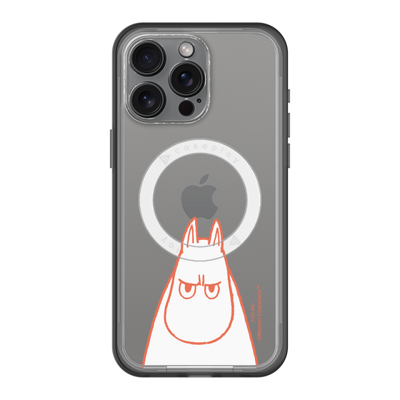 スリムプロテクションプレミアムケース with MagSafe［ MOOMIN - Angry face ］