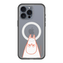 スリムプロテクションプレミアムケース with MagSafe［ MOOMIN - Angry face ］