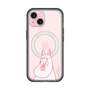 スリムプロテクションプレミアムケース with MagSafe［ MOOMIN - Blushing face ］
