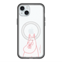 スリムプロテクションプレミアムケース with MagSafe［ MOOMIN - Blushing face ］