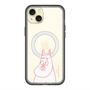 スリムプロテクションプレミアムケース with MagSafe［ MOOMIN - Blushing face ］