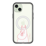 スリムプロテクションプレミアムケース with MagSafe［ MOOMIN - Blushing face ］