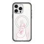 スリムプロテクションプレミアムケース with MagSafe［ MOOMIN - Blushing face ］