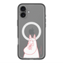 スリムプロテクションプレミアムケース with MagSafe［ MOOMIN - Blushing face ］