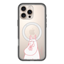 スリムプロテクションプレミアムケース with MagSafe［ MOOMIN - Blushing face ］