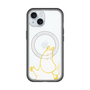 スリムプロテクションプレミアムケース with MagSafe［ MOOMIN - Happy face ］