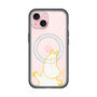 スリムプロテクションプレミアムケース with MagSafe［ MOOMIN - Happy face ］