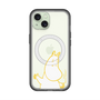 スリムプロテクションプレミアムケース with MagSafe［ MOOMIN - Happy face ］