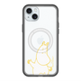 スリムプロテクションプレミアムケース with MagSafe［ MOOMIN - Happy face ］