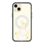 スリムプロテクションプレミアムケース with MagSafe［ MOOMIN - Happy face ］
