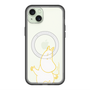 スリムプロテクションプレミアムケース with MagSafe［ MOOMIN - Happy face ］