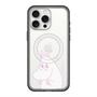 スリムプロテクションプレミアムケース with MagSafe［ MOOMIN - Fearful face ］