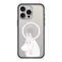 スリムプロテクションプレミアムケース with MagSafe［ MOOMIN - Fearful face ］