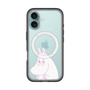 スリムプロテクションプレミアムケース with MagSafe［ MOOMIN - Fearful face ］