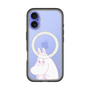 スリムプロテクションプレミアムケース with MagSafe［ MOOMIN - Fearful face ］