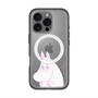スリムプロテクションプレミアムケース with MagSafe［ MOOMIN - Fearful face ］