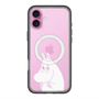 スリムプロテクションプレミアムケース with MagSafe［ MOOMIN - Fearful face ］