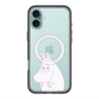 スリムプロテクションプレミアムケース with MagSafe［ MOOMIN - Fearful face ］