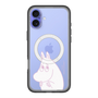 スリムプロテクションプレミアムケース with MagSafe［ MOOMIN - Fearful face ］