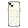 スリムプロテクションプレミアムケース with MagSafe［ MOOMIN - Sparkling face ］