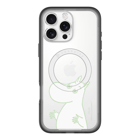 スリムプロテクションプレミアムケース with MagSafe［ MOOMIN - Sparkling face ］